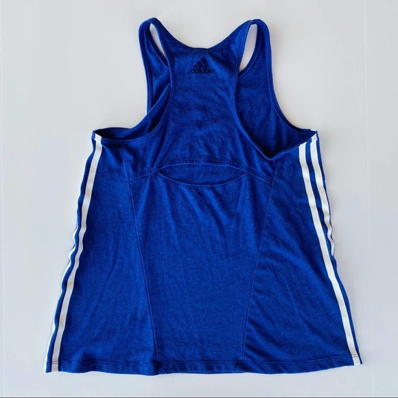 Adidas | @ Keyhole 3 Stripe Youth Tank XS - Picture 5 of 7
